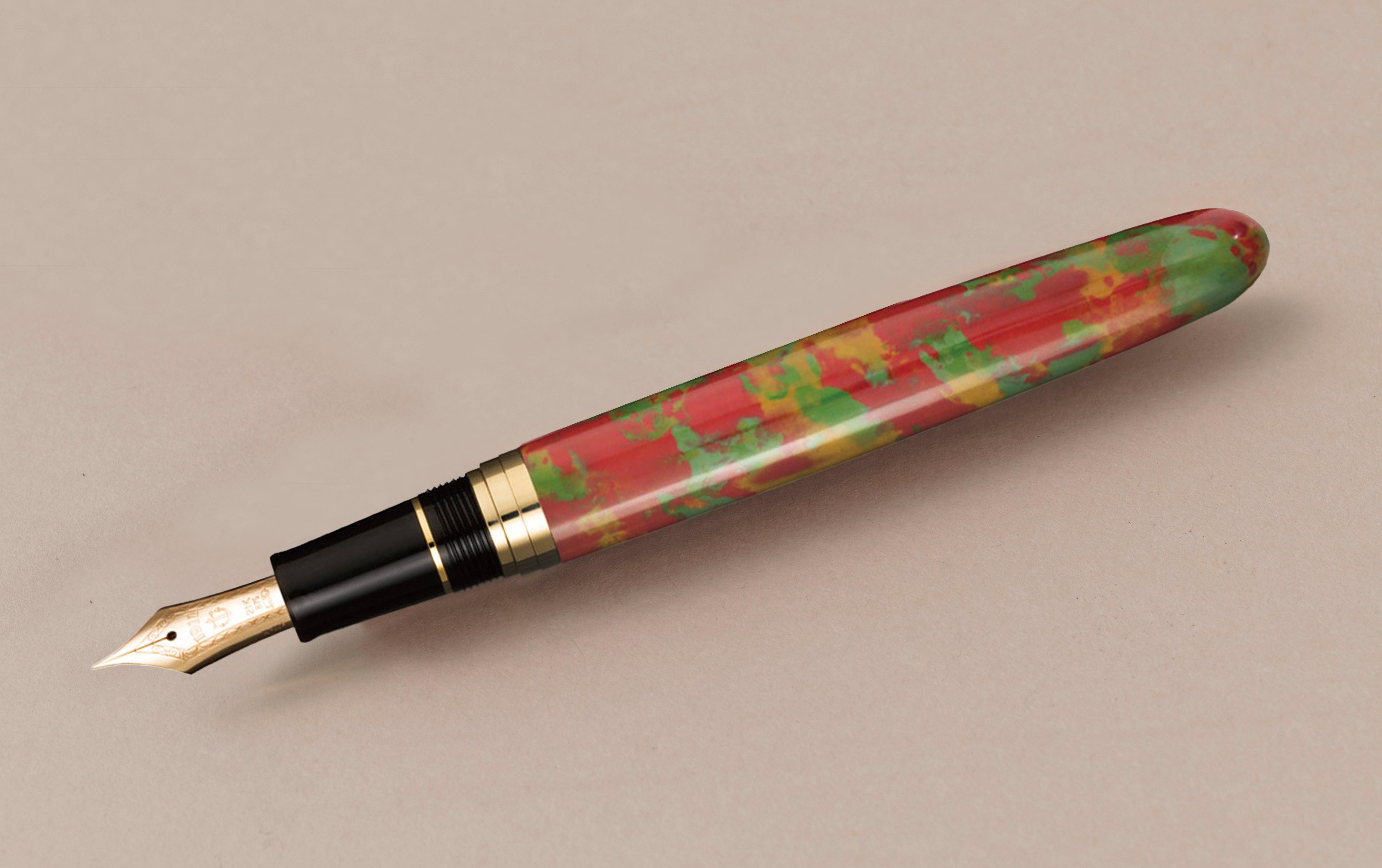 Handmade Elegant Bamboo Fountain Pen With Ink Refill Converter – Too Shiny  For Ya