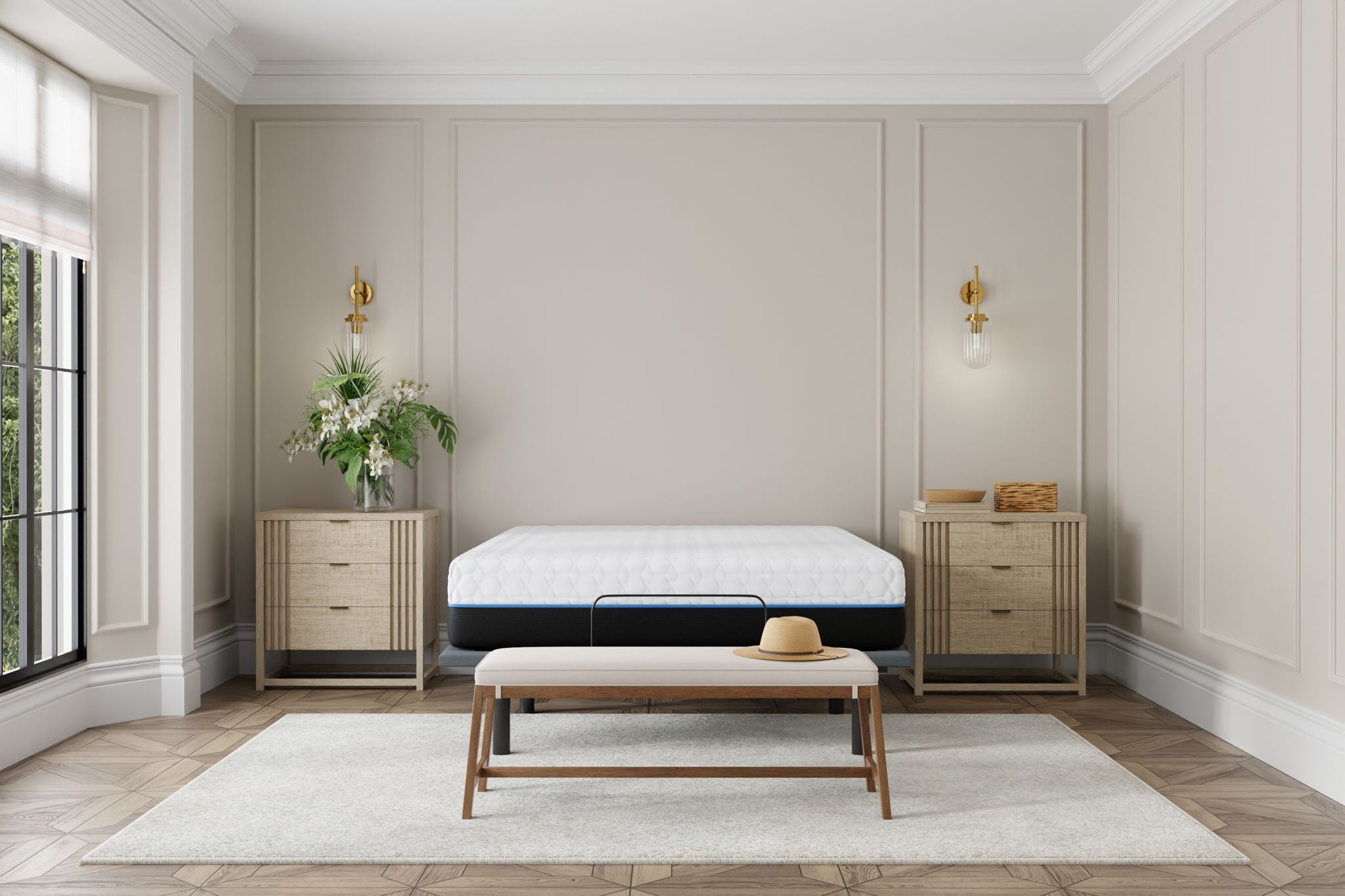 BedTech - Copper Lux - 12" Soft Memory Foam Mattress With Phase Change Cooling Fabric image 3