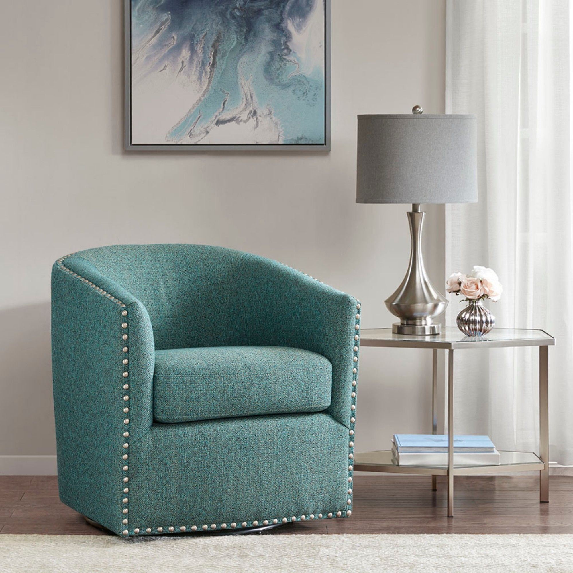 JLA - Luxurious Swivel Chair With 360 Degree Rotation image 3