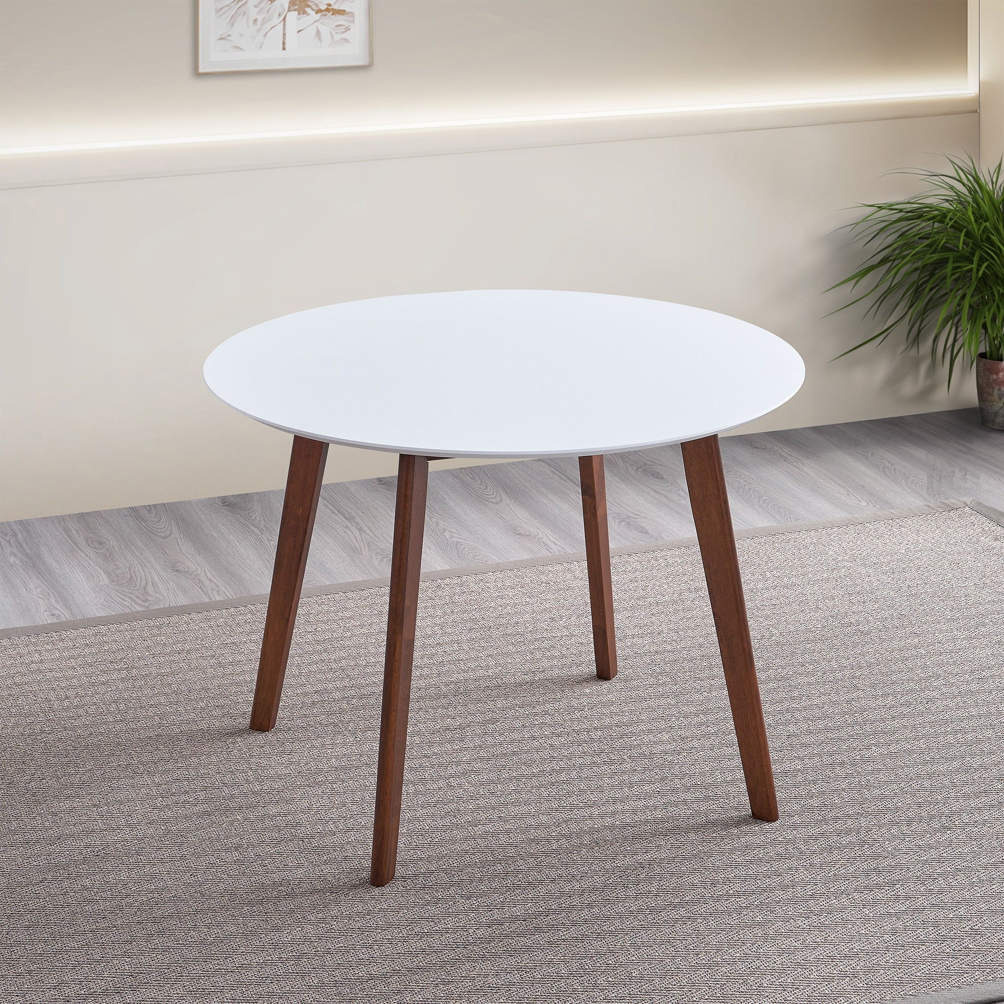 Ashcroft Furniture - Carlton - Dining Table - Brown / White image 3