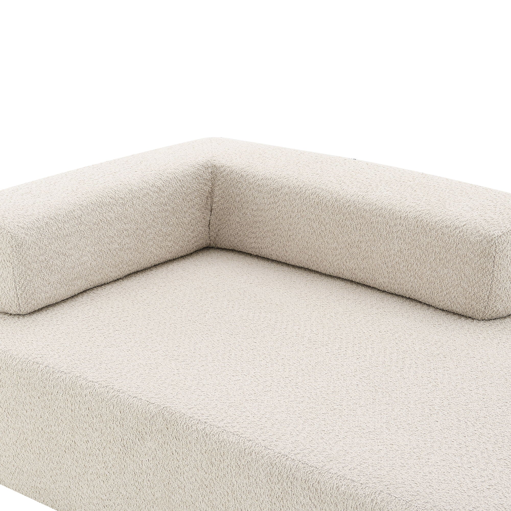 Luxe & Co. - Frame For Oversized Modular U Shaped Sectional, Floor Couch Convertible Compressed Couch Spacious Foam Filled Sofa image 13