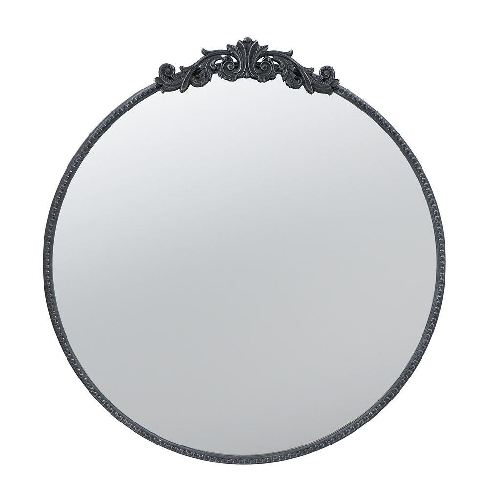 Evergreen Decor - Classic Design Mirror With Baroque Inspired Frame For Bathroom, Entryway Console Lean Against Wall image 1