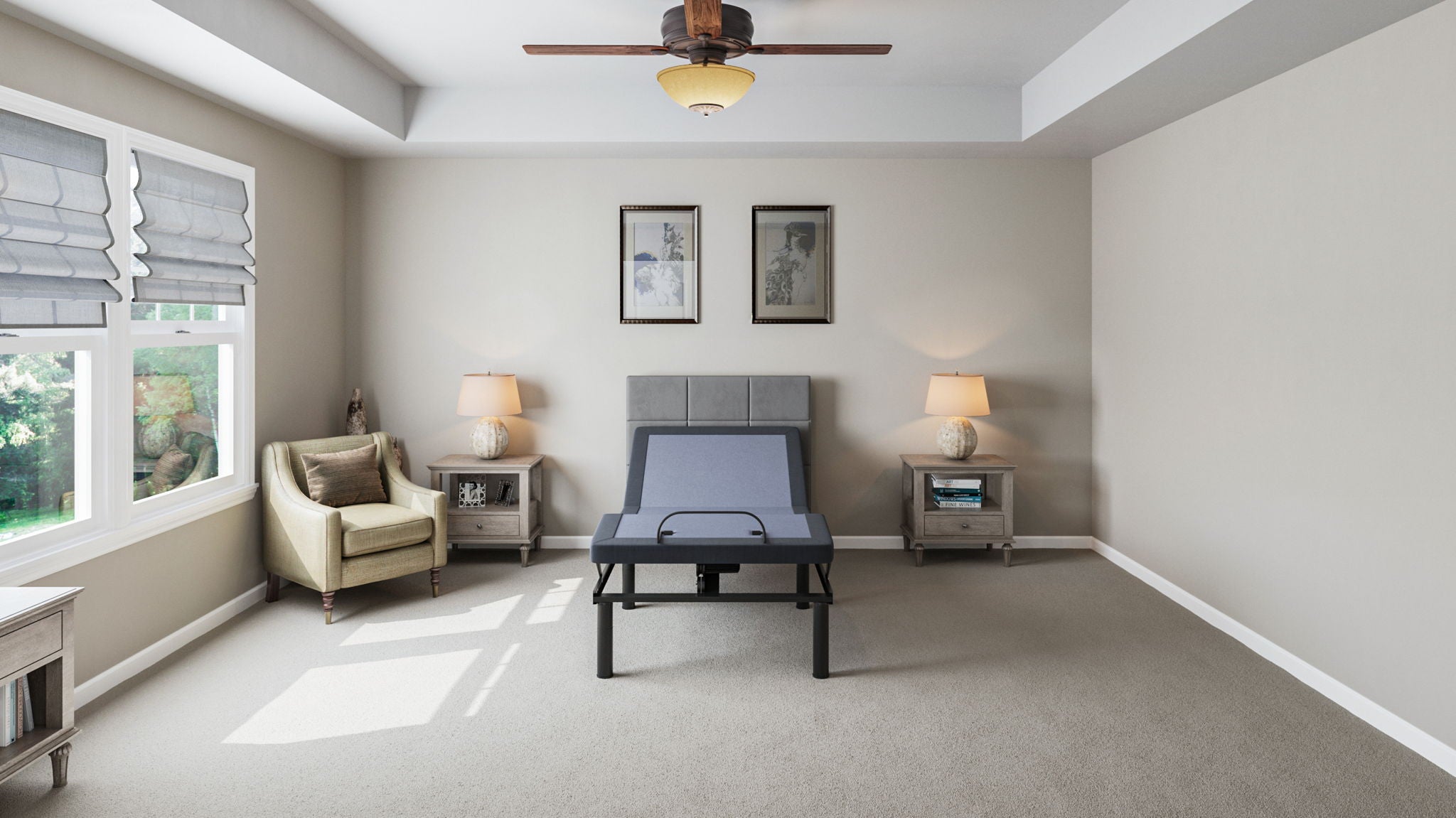BedTech - Bt2000 - Adjustable Bed Base With Full-Range Positions Adjustment image 1