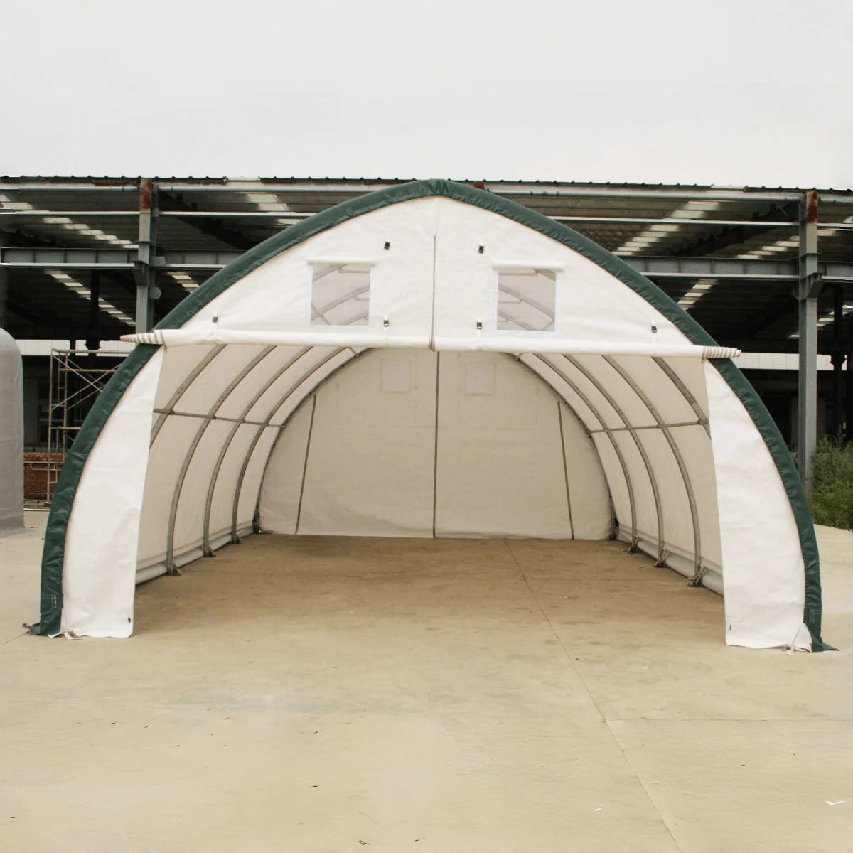 Chery Industrial Inc - Single Truss Arch Storage PE Shelter image 11