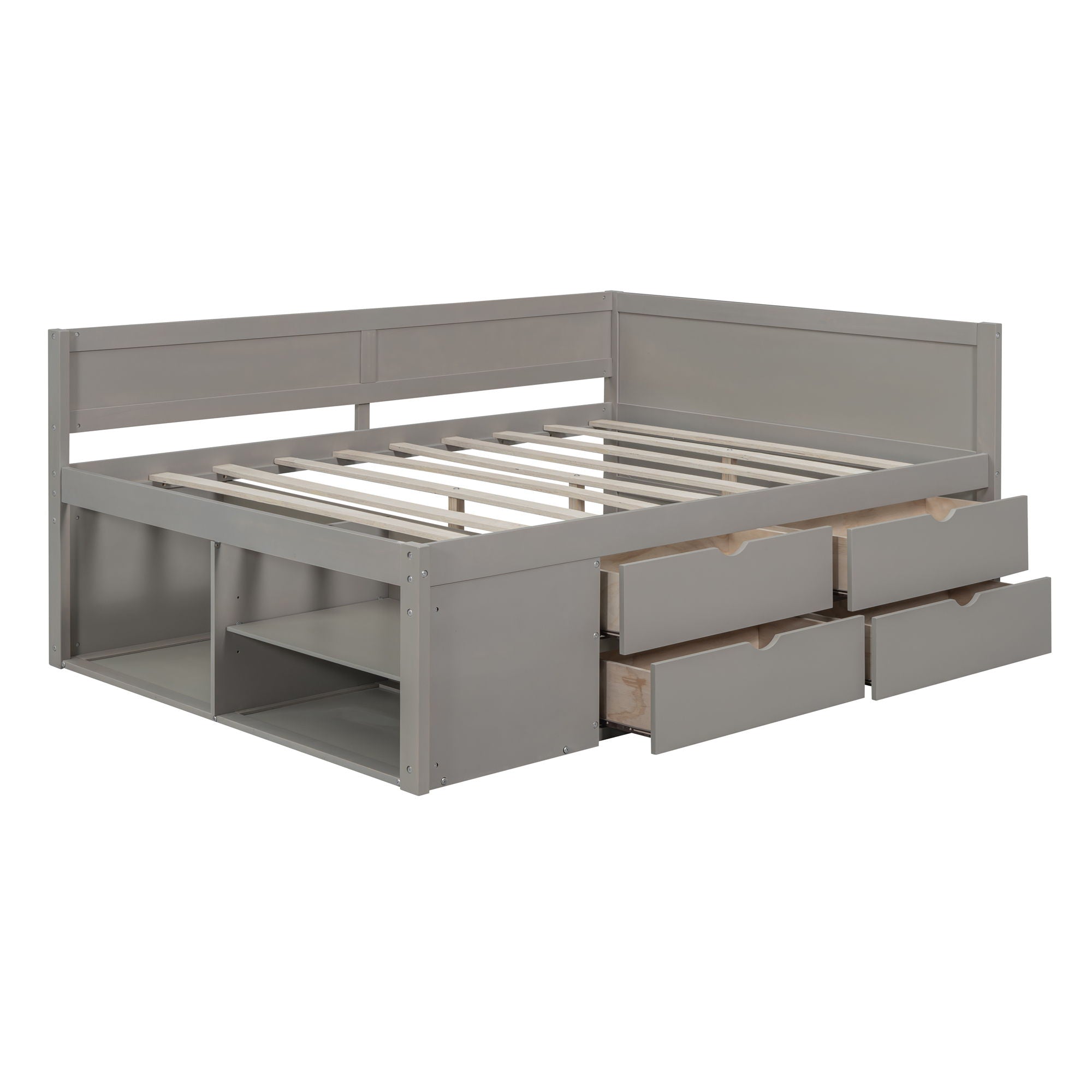 DreamHaus - Daybed With Drawers And Shelves image 16