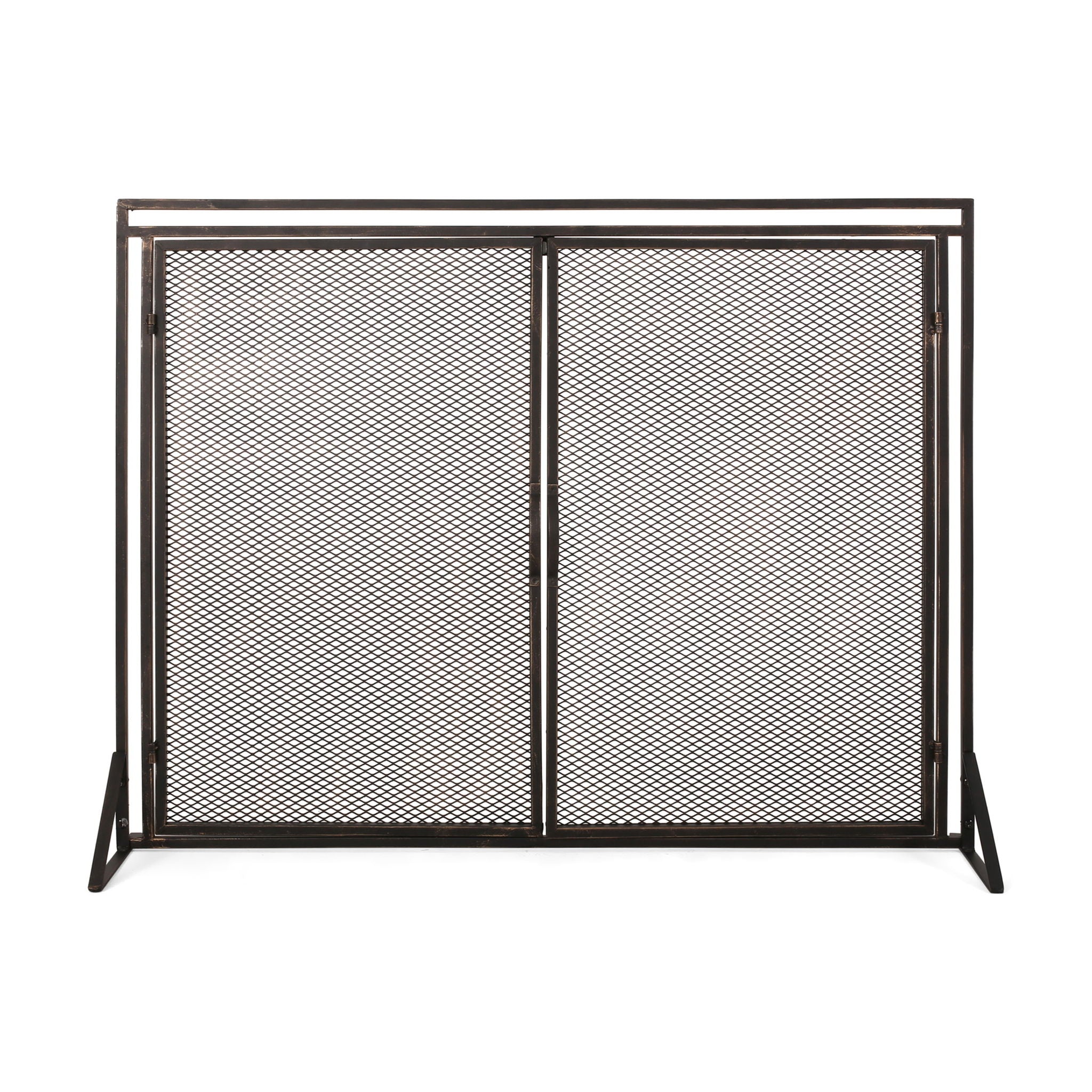 Home Living - Samantha - Iron Fireplace Screen 2 Door Design image 7