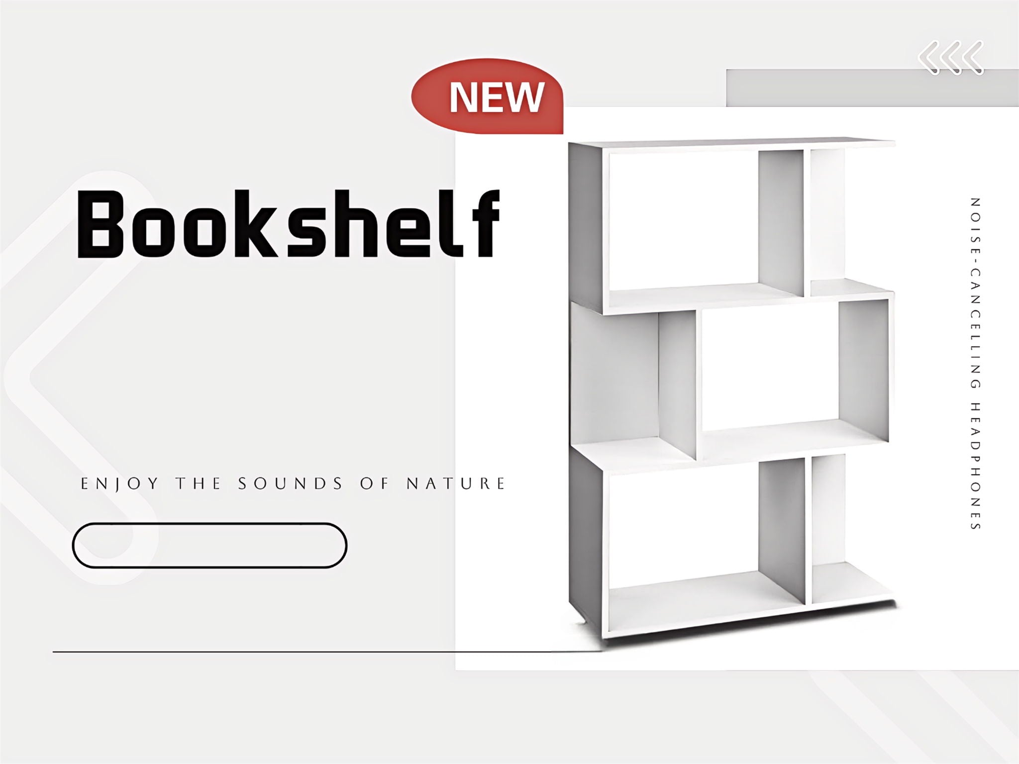 RD Wood Store - Layer Simple Household Bookshelf image 2