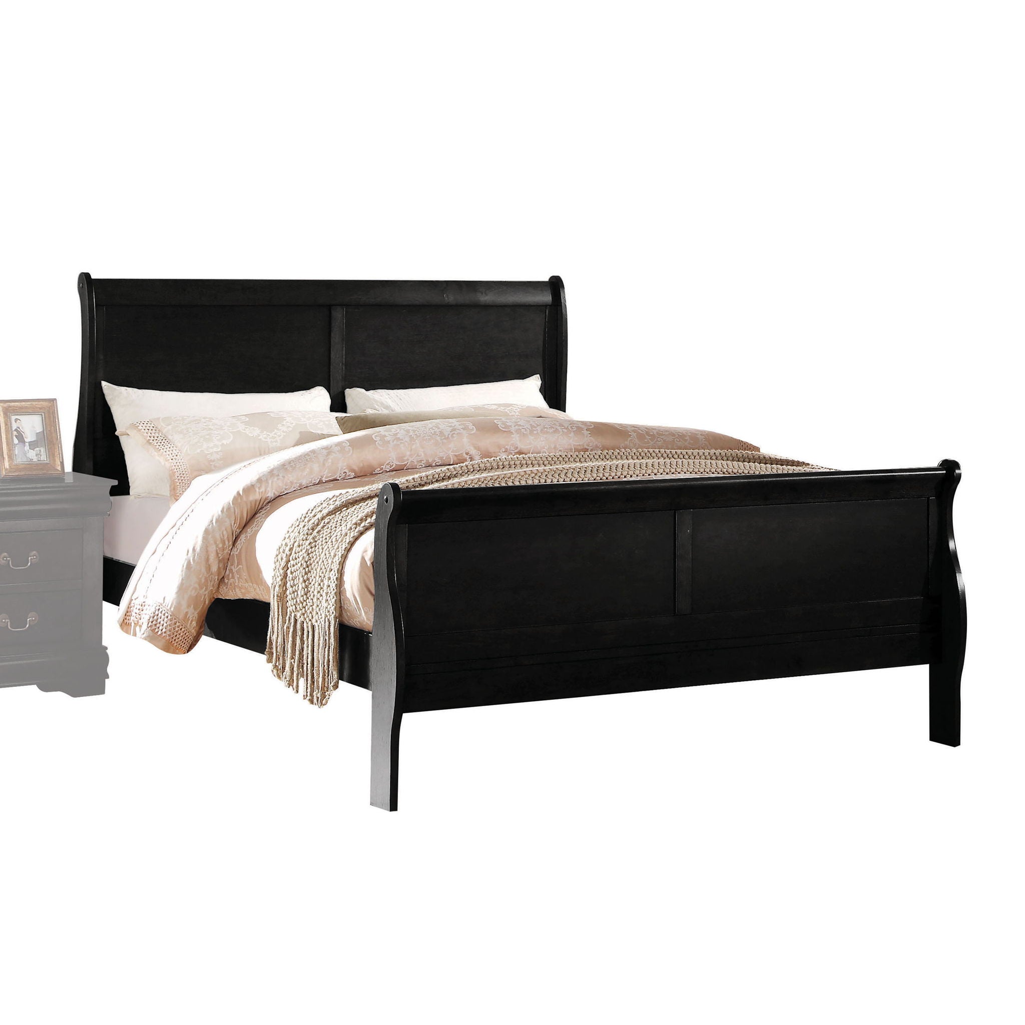 Acme - Louis Philippe - Sleigh Style Bed image 9