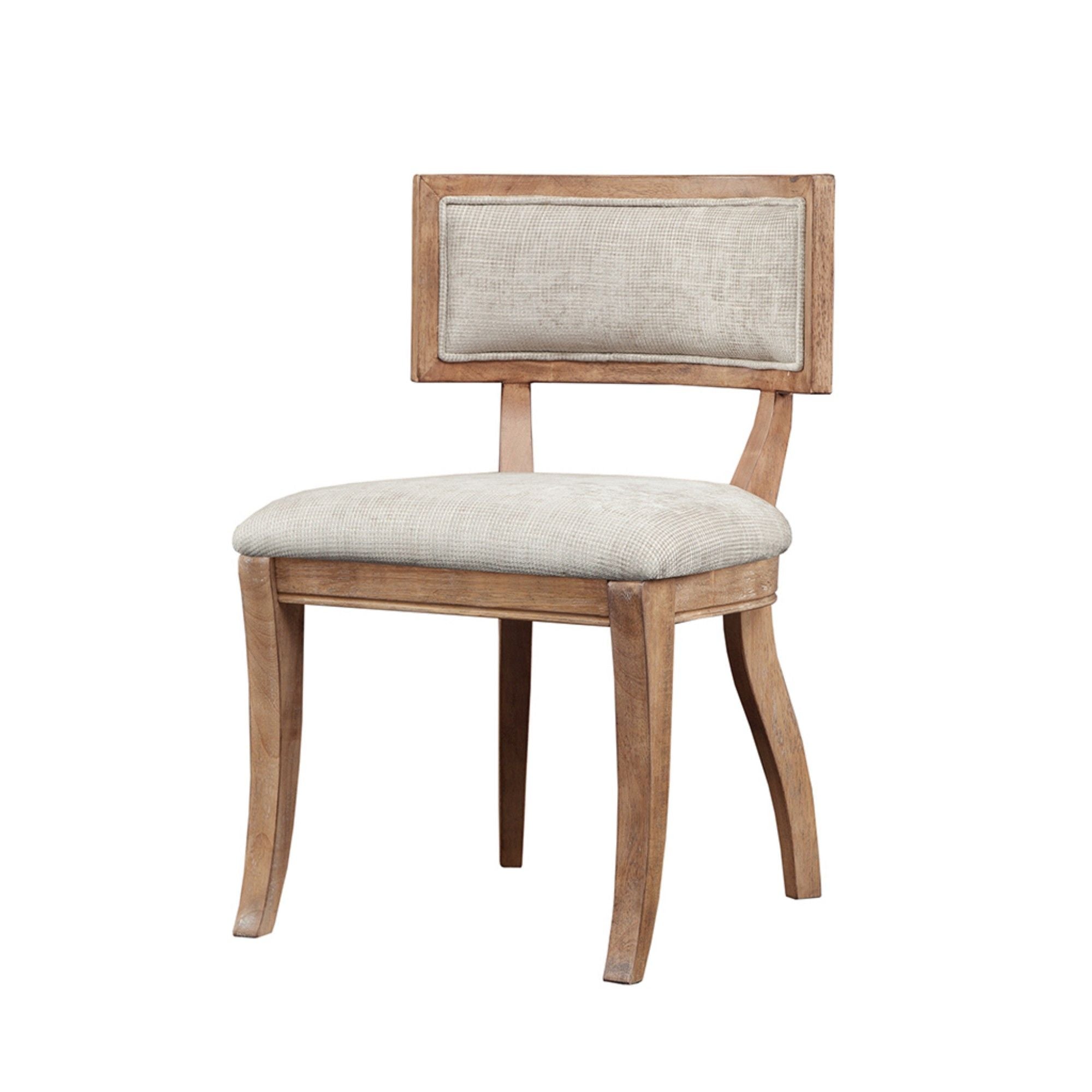 JLA - Classic Dining Chair With Curved Back (Set of 2) - Beige / Light Natural image 2