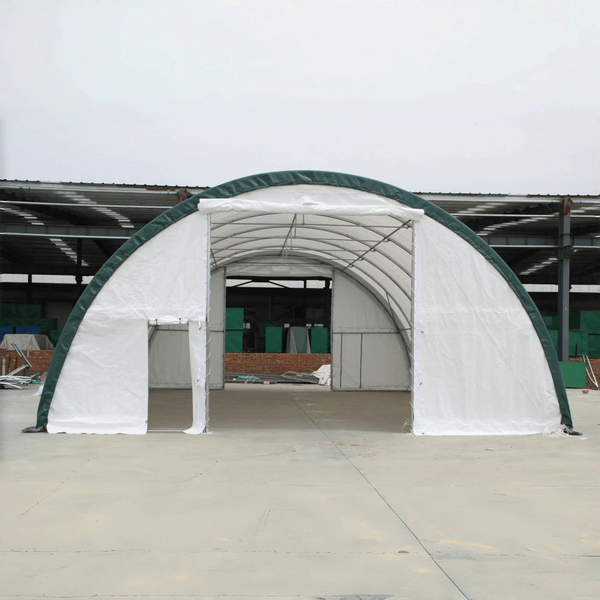 Chery Industrial Inc - Single Truss Arch Storage PE Shelter image 9