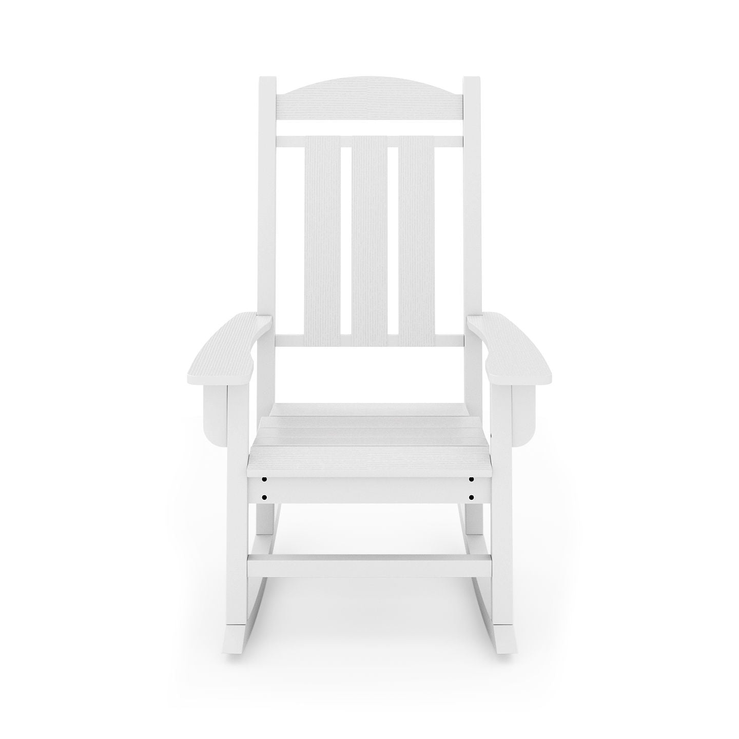 SoPoly - Traditional Porch Rocker Classic HDPE Poly Lumber For Porch, Patio, And Garden Comfort image 7