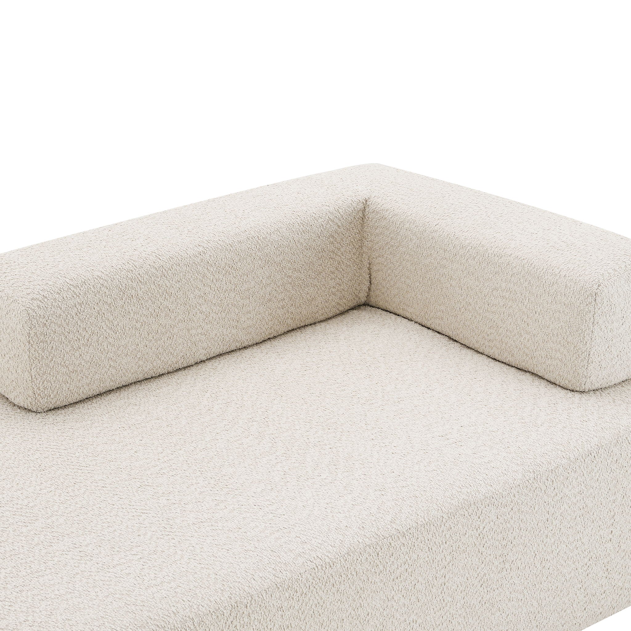 Luxe & Co. - Frame For Oversized Modular U Shaped Sectional, Floor Couch Convertible Compressed Couch Spacious Foam Filled Sofa image 16