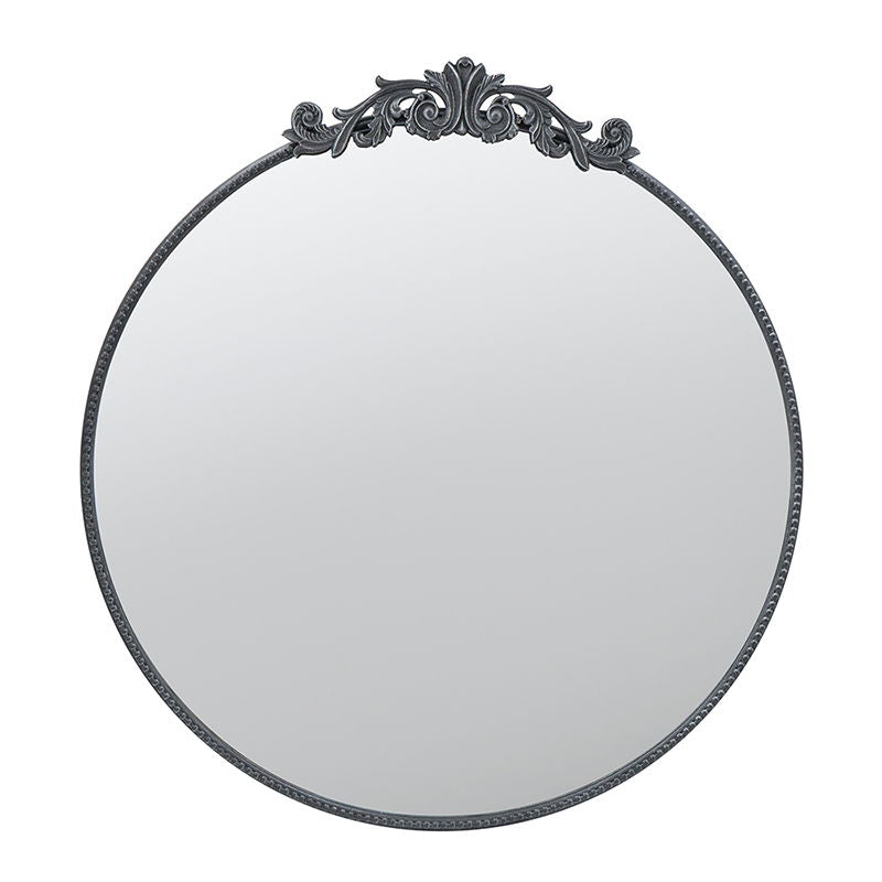 Evergreen Decor - Classic Design Mirror With Baroque Inspired Frame For Bathroom, Entryway Console Lean Against Wall image 3
