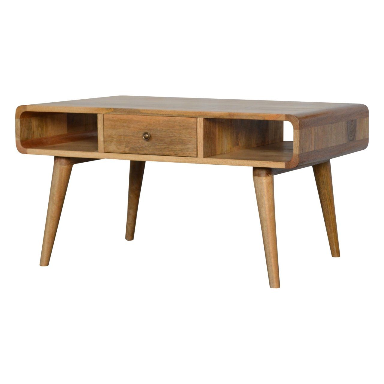 Artisan Furniture - Curved Coffee Table - Oak image 2