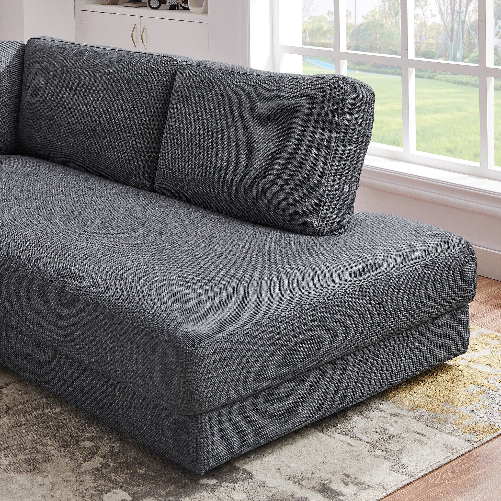 Ashcroft Furniture - Glander - Comfortable Cozy Sectional Sofa image 1