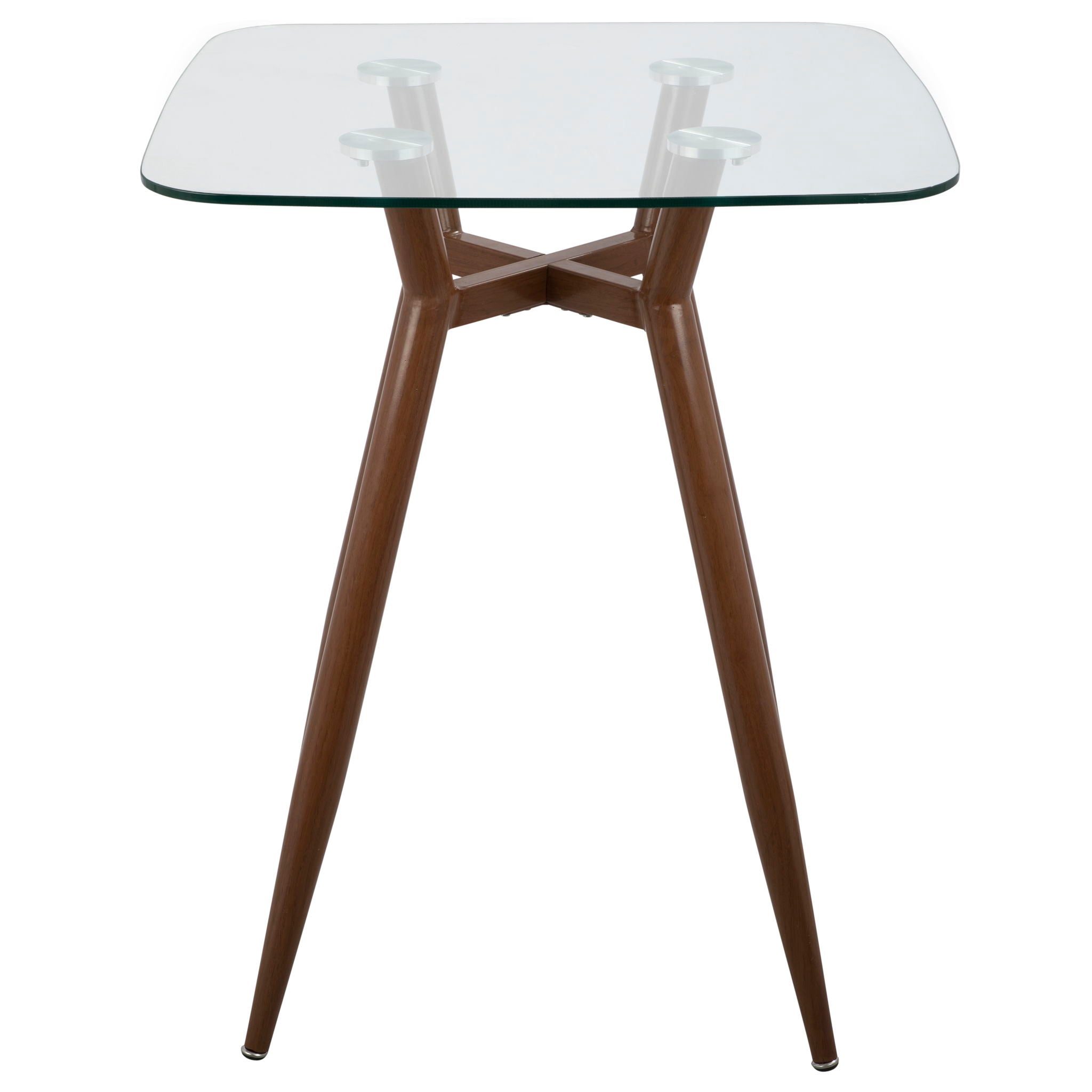 Lumi Source - Clara - Mid Century Modern Square Table image 1