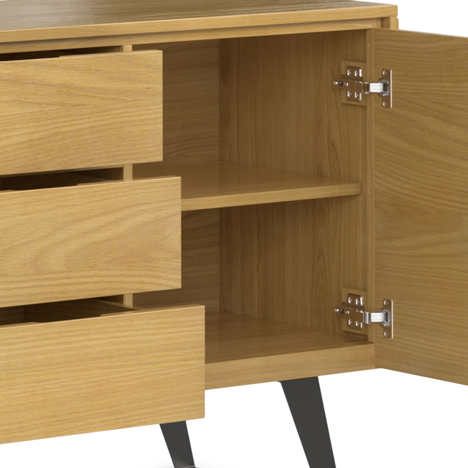 Simpli-Home - Lowry - Handcrafted Sideboard Buffet image 7