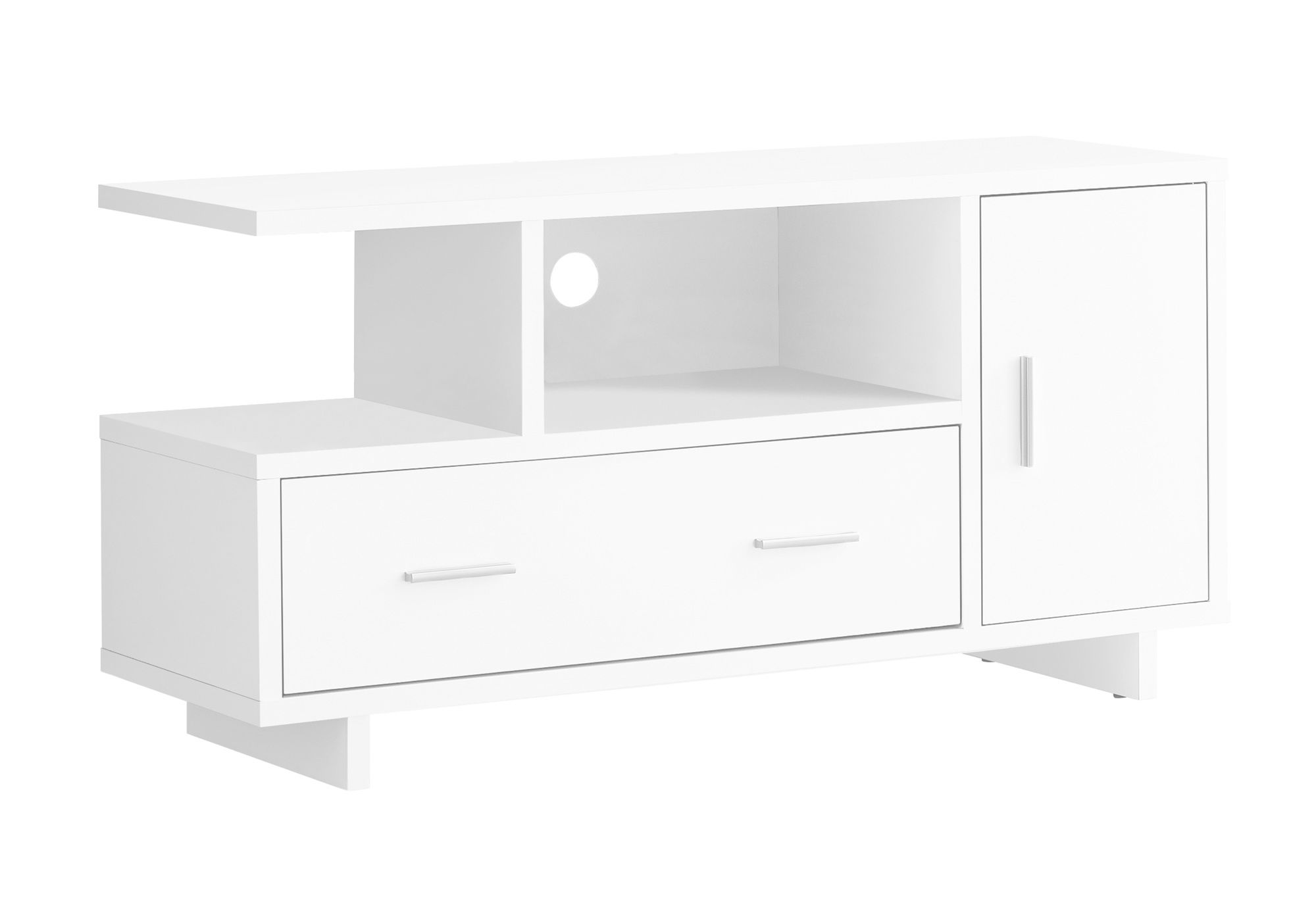 8th Street - TV Stand, Console, Media Entertainment Center, Storage Cabinet, Drawers, Contemporary & Modern image 1