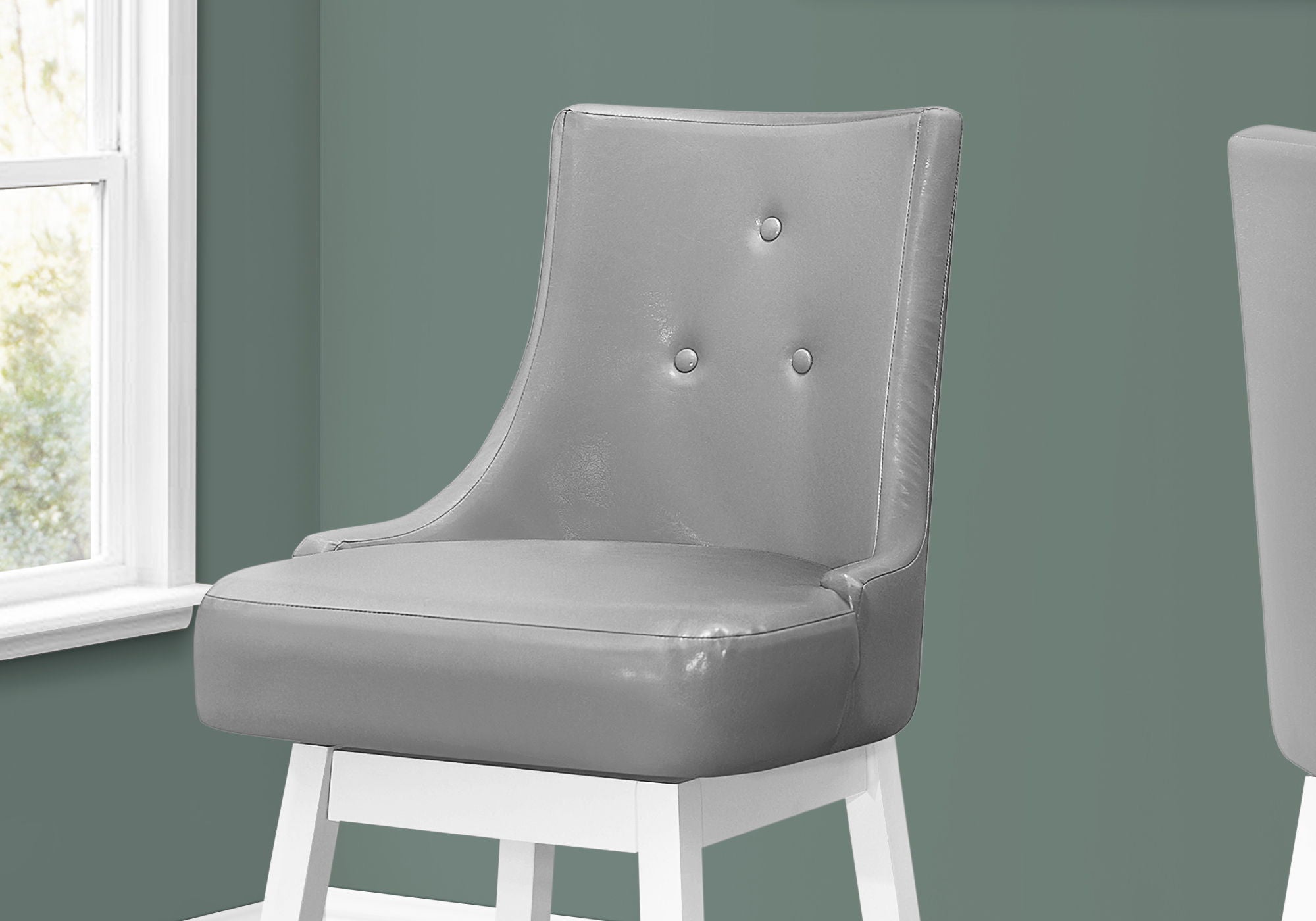 8th Street - Swivel Stool Bar Height, Transitional (Set of 2) image 3
