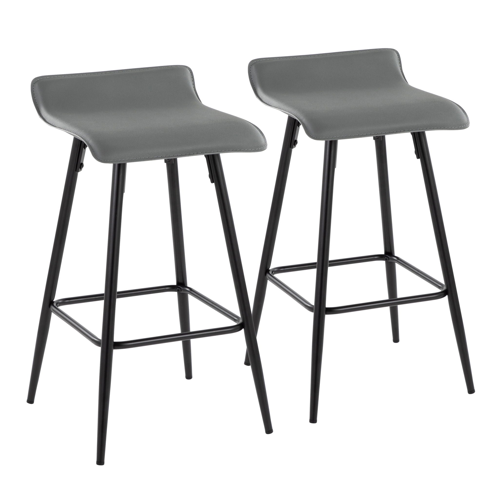 Lumi Source - Ale - Contemporary Fixed Height Counter Stool (Set of 2) image 6