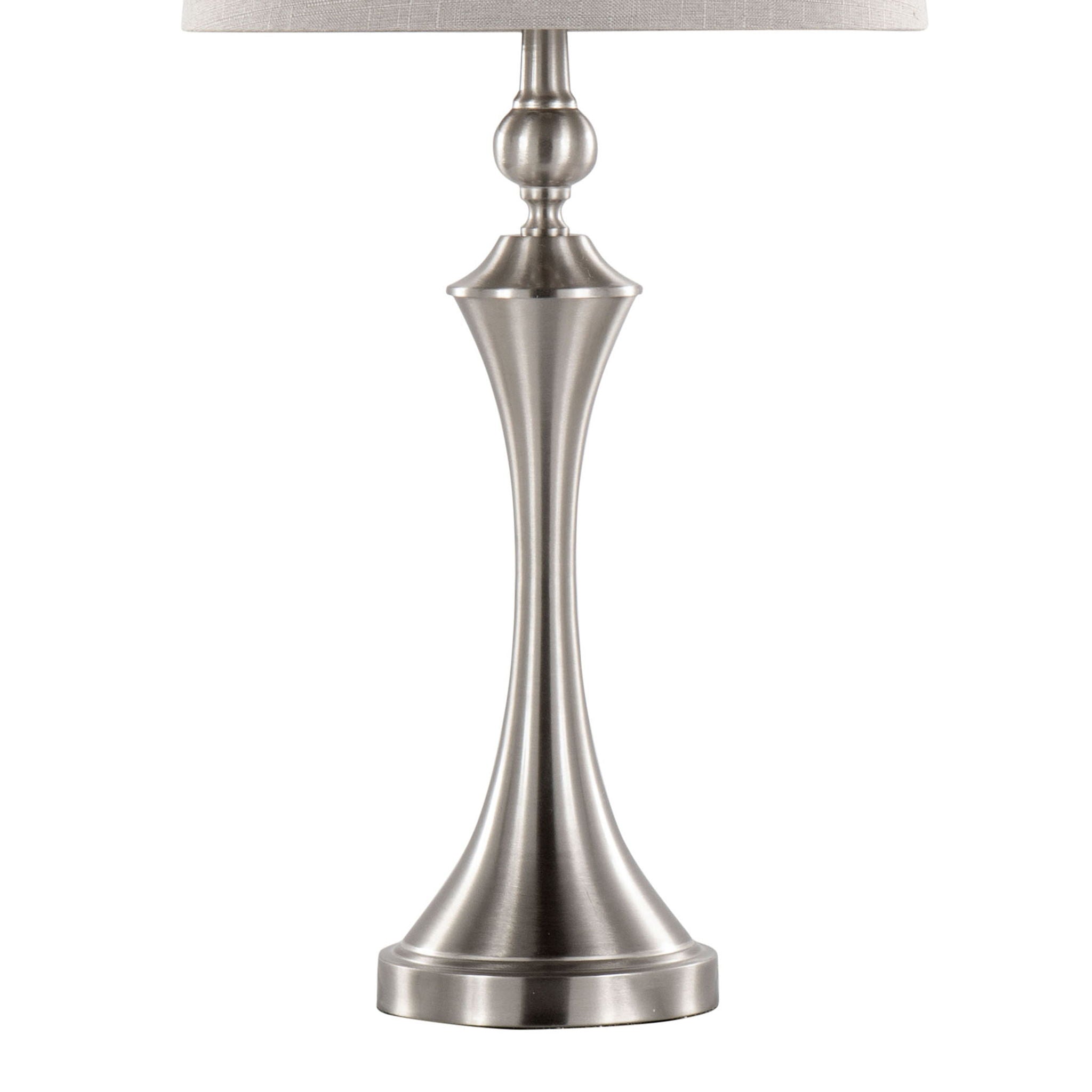 Lumi Source - Flint - Contemporary Table Lamp Built In USB Port (Set of 2) image 2