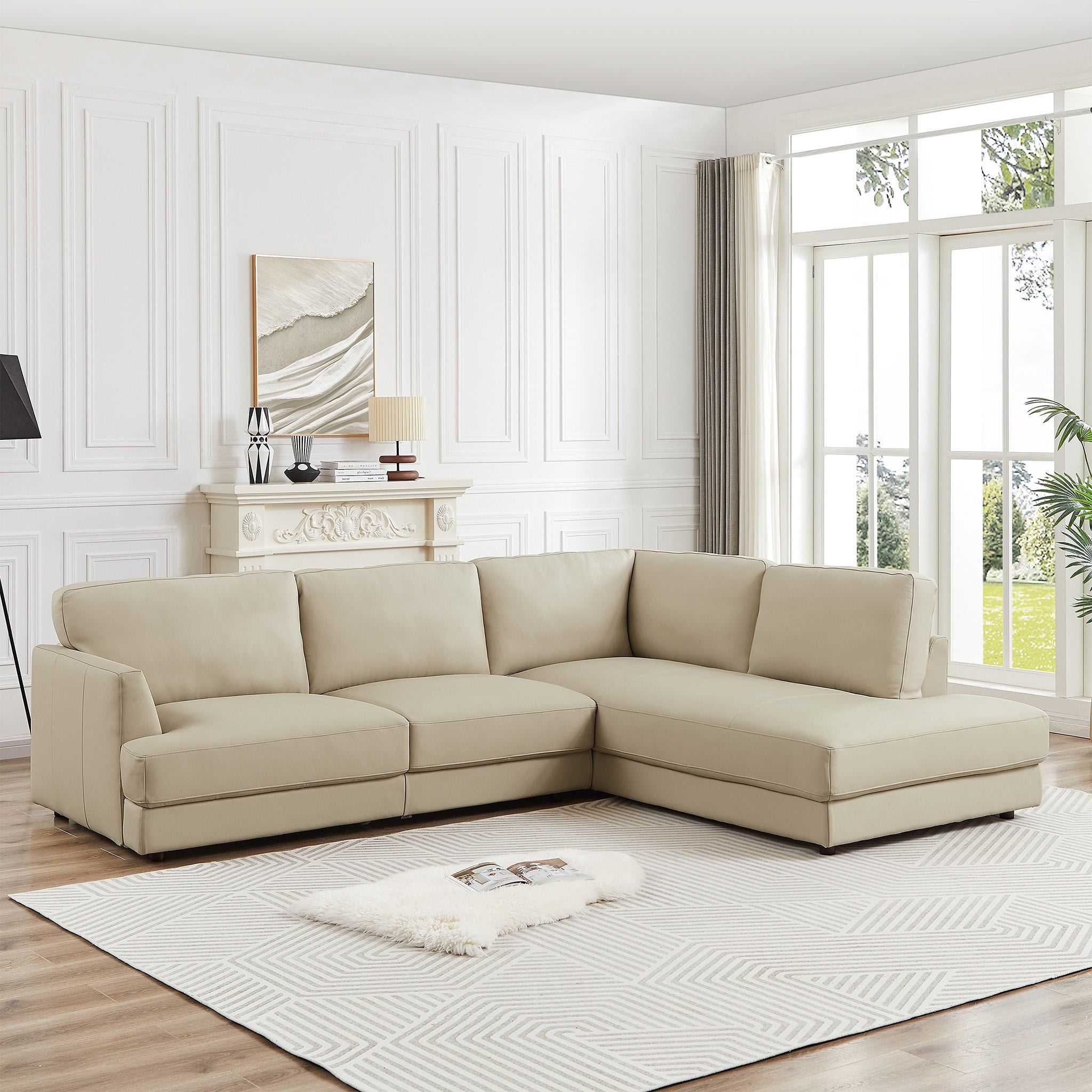 Ashcroft Furniture - Glander - Comfortable Cozy Sectional Sofa image 3