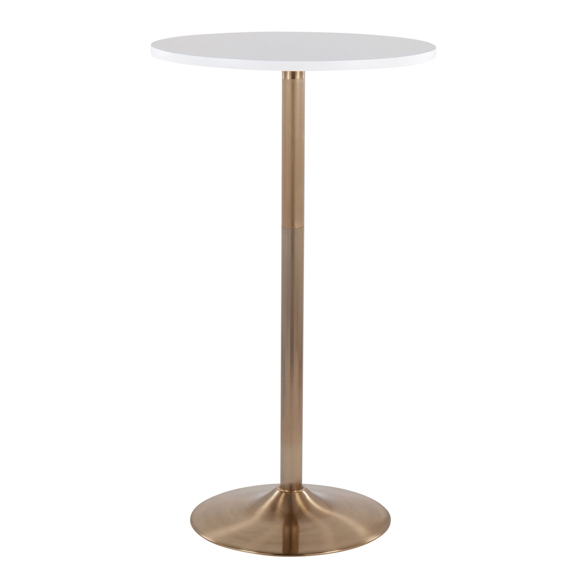 Lumi Source - Pebble - Contemporary & Glam Adjustable Dining / Bar Table image 7