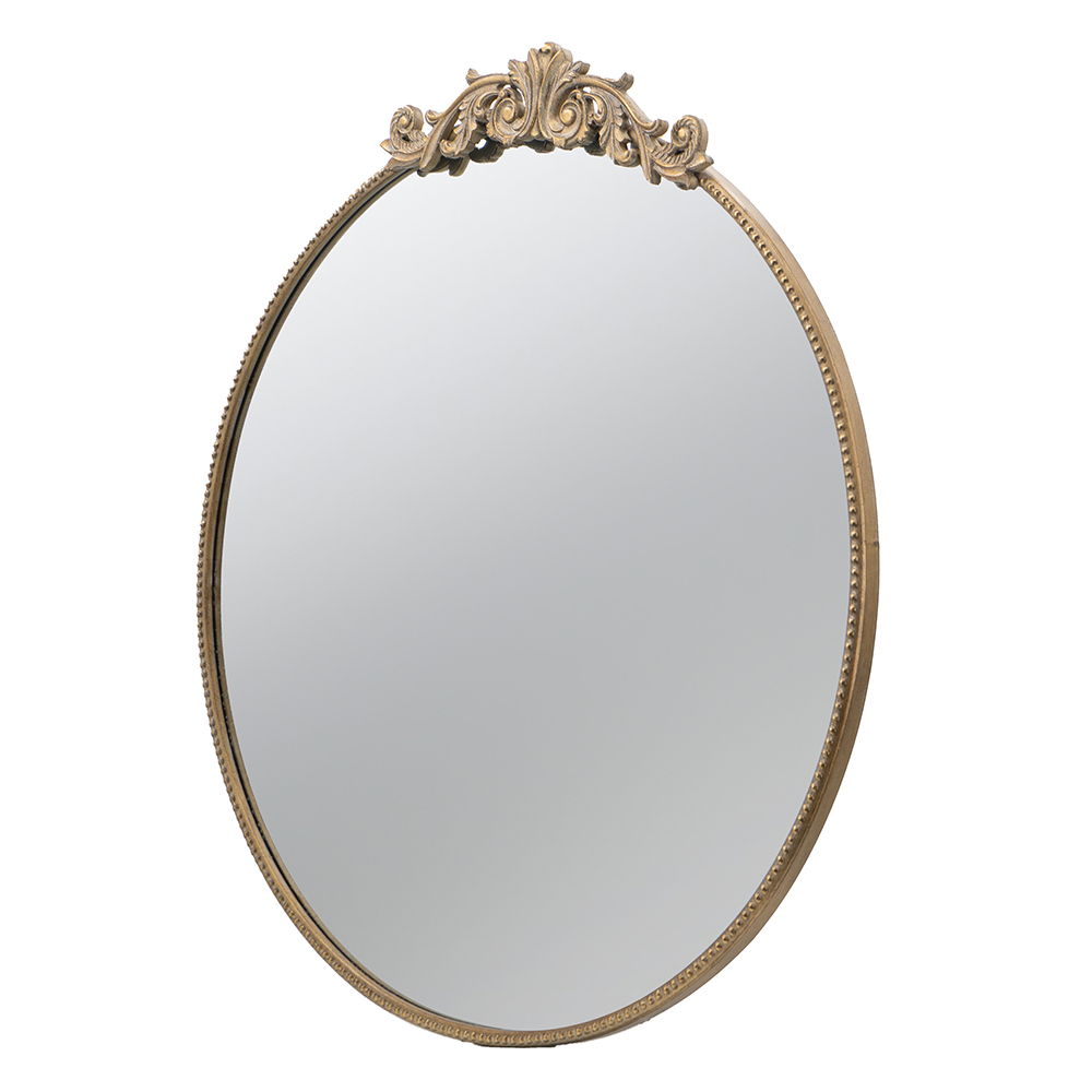 Evergreen Decor - Classic Design Mirror With Baroque Inspired Frame For Bathroom, Entryway Console Lean Against Wall image 14
