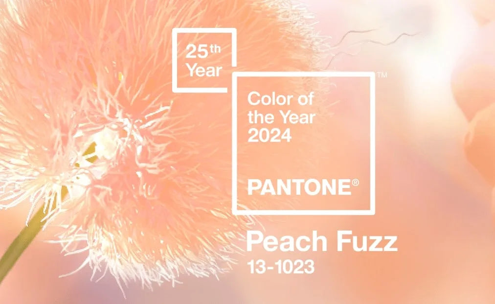 pantone peach fuzz color of the year 2024