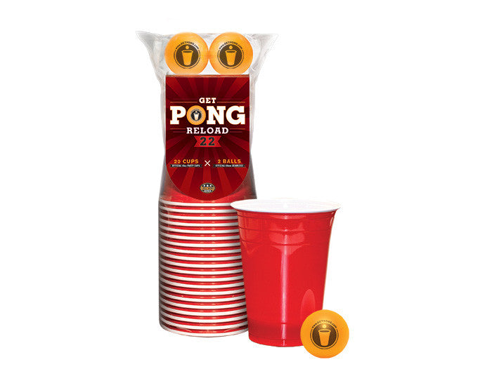 Branded beer pong set- Get Bombed promotional product