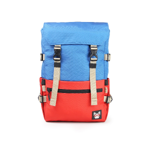 Buy Red blue color backpack MADBRAG