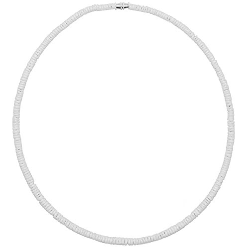 Handmade White Puka Shell Necklace Set for Summer – The Puka Shell Store