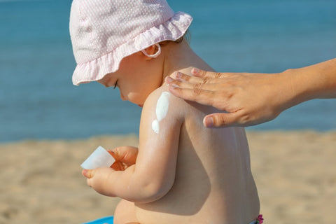 bebeklerde güneş kremi kullanımı
