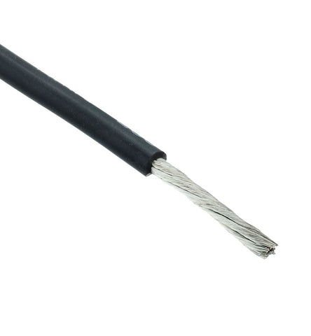 16 AWG Thick Multi Stranded Copper-Silicon Cable - Yellow 1 Meter Battery  Cables