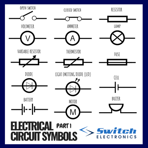 Electrical Symbols: Part One — Switch Electronics | Your One Stop ...
