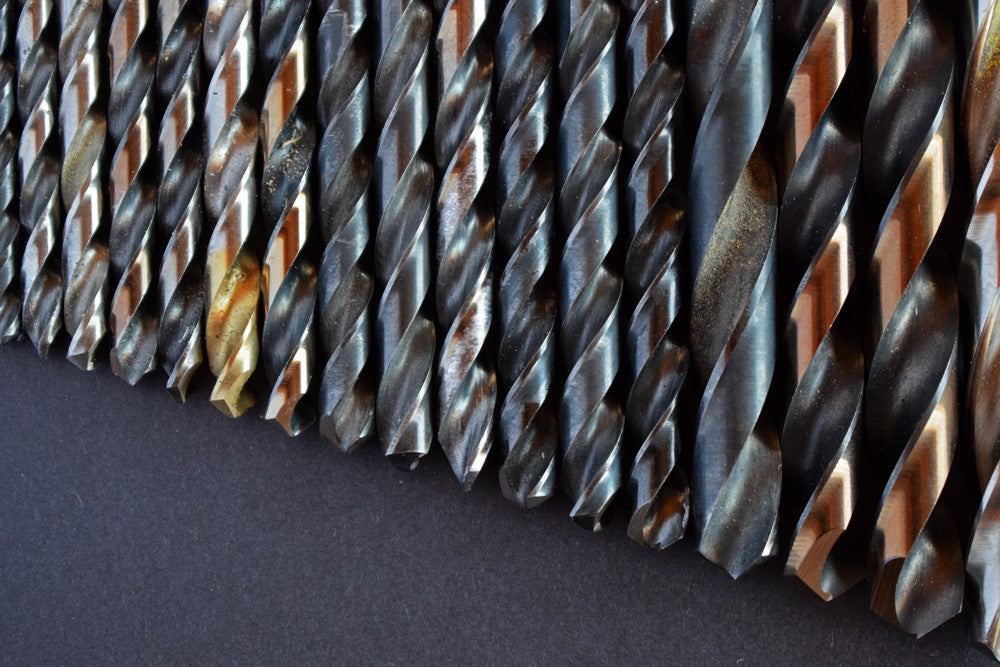 Black oxide and titanium drill bits