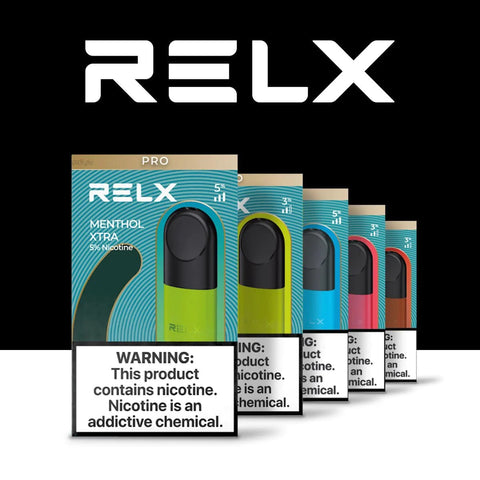 Relx Infınıty Pods flavours