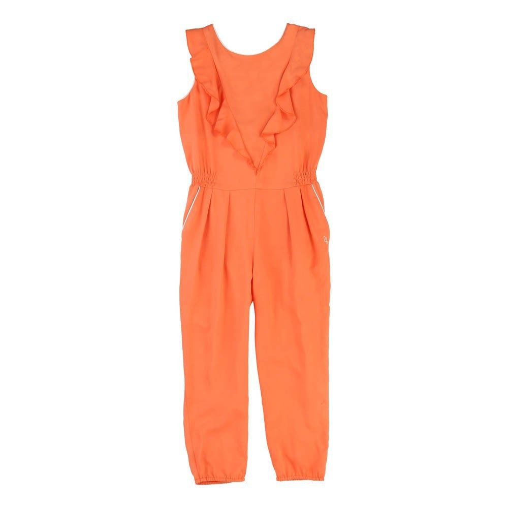 dark orange jumpsuit