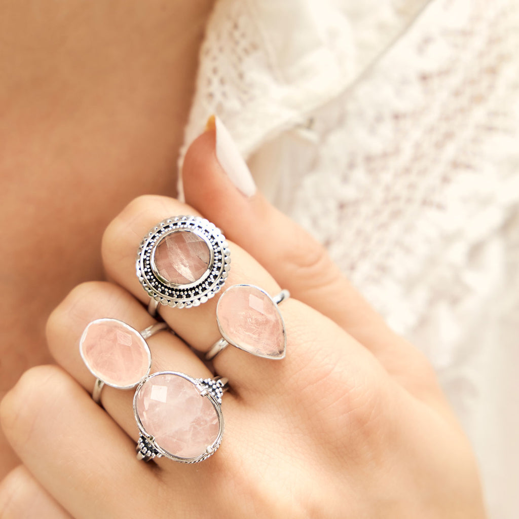Midsummer Star Rose Quartz Jewellery