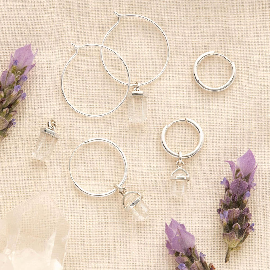 Midsummer Star Sterling Silver Crystal Quartz Jewellery