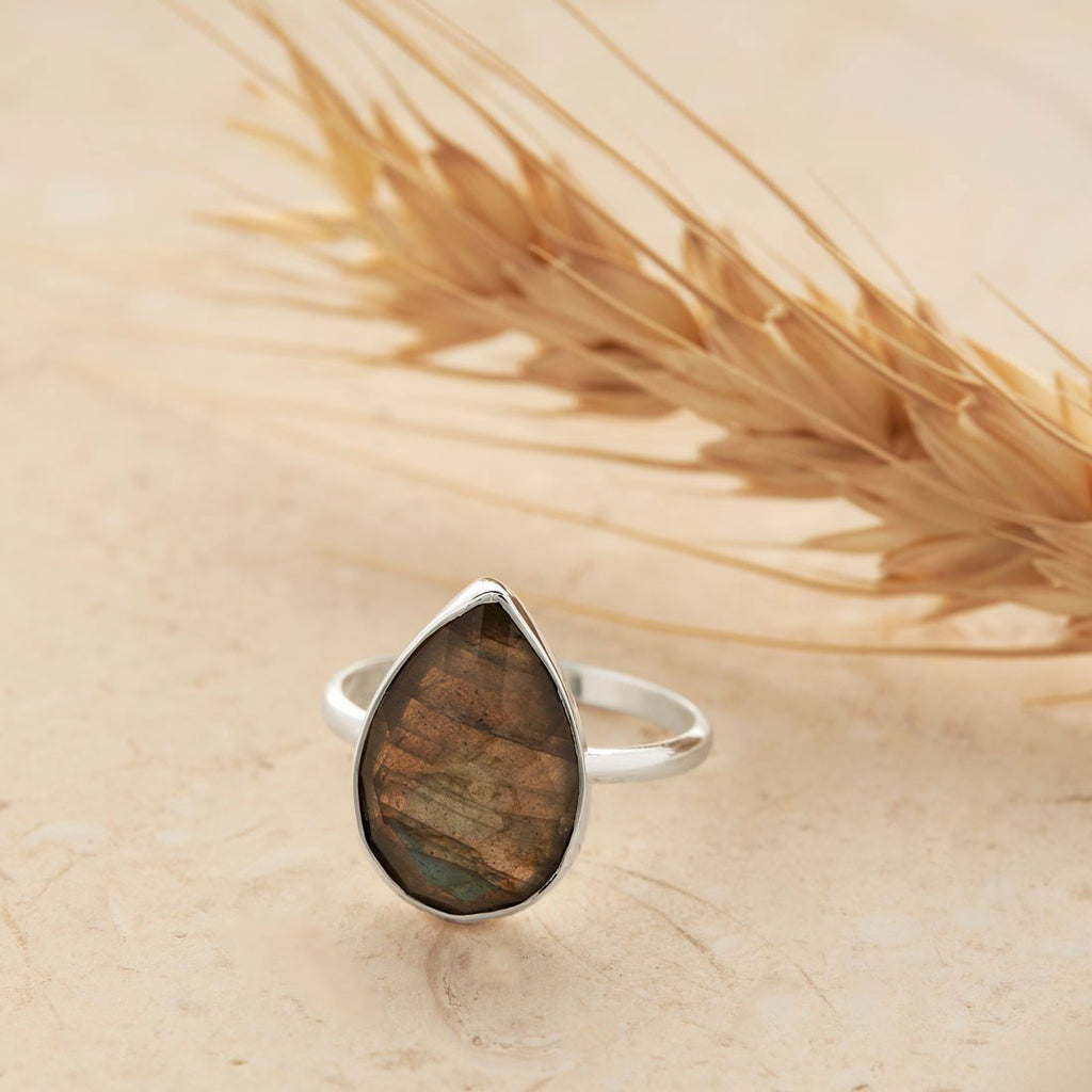 Midsummer Star Sterling Silver Labradorite Rings