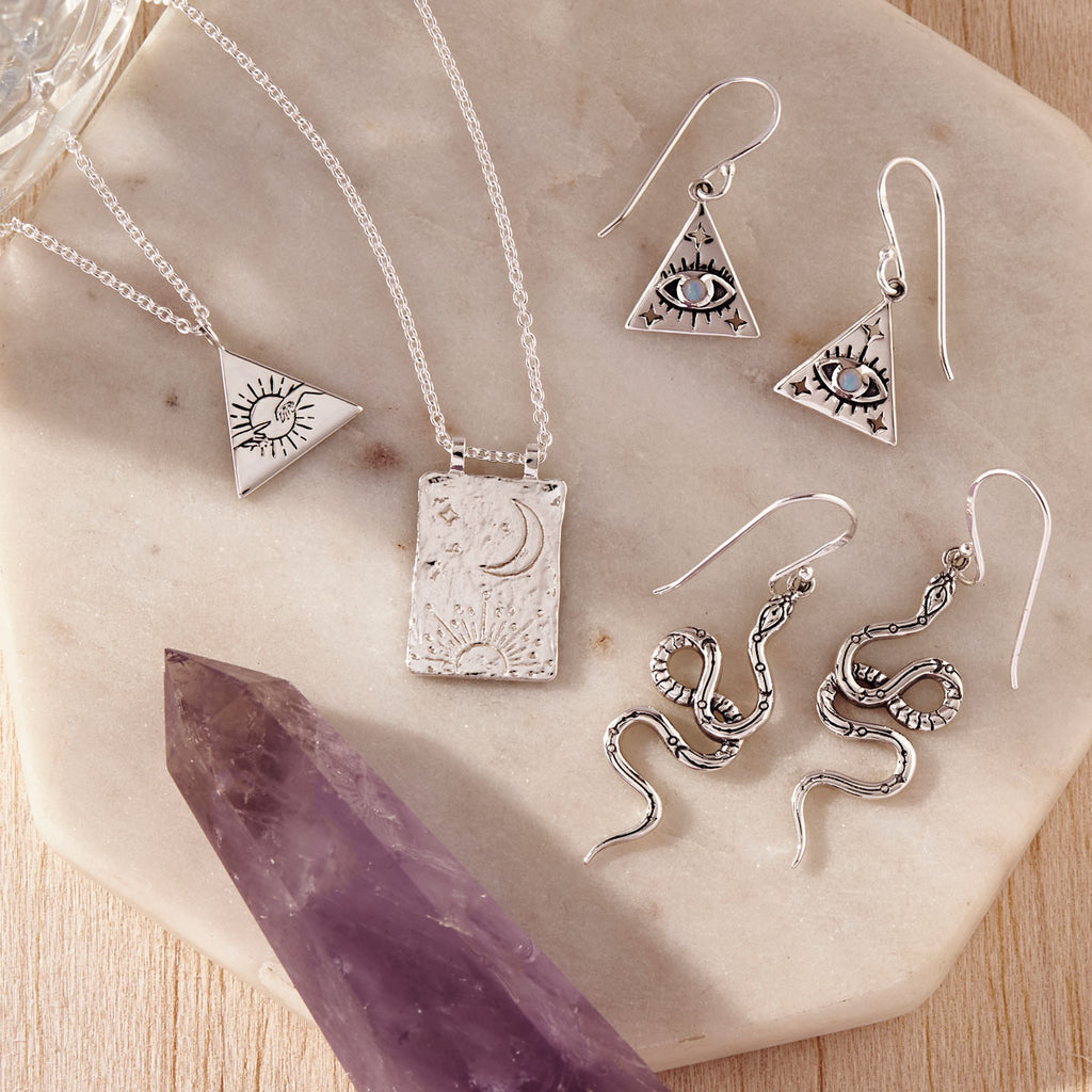 Midsummer Star Sterling Silver All Seeing Eye Collection
