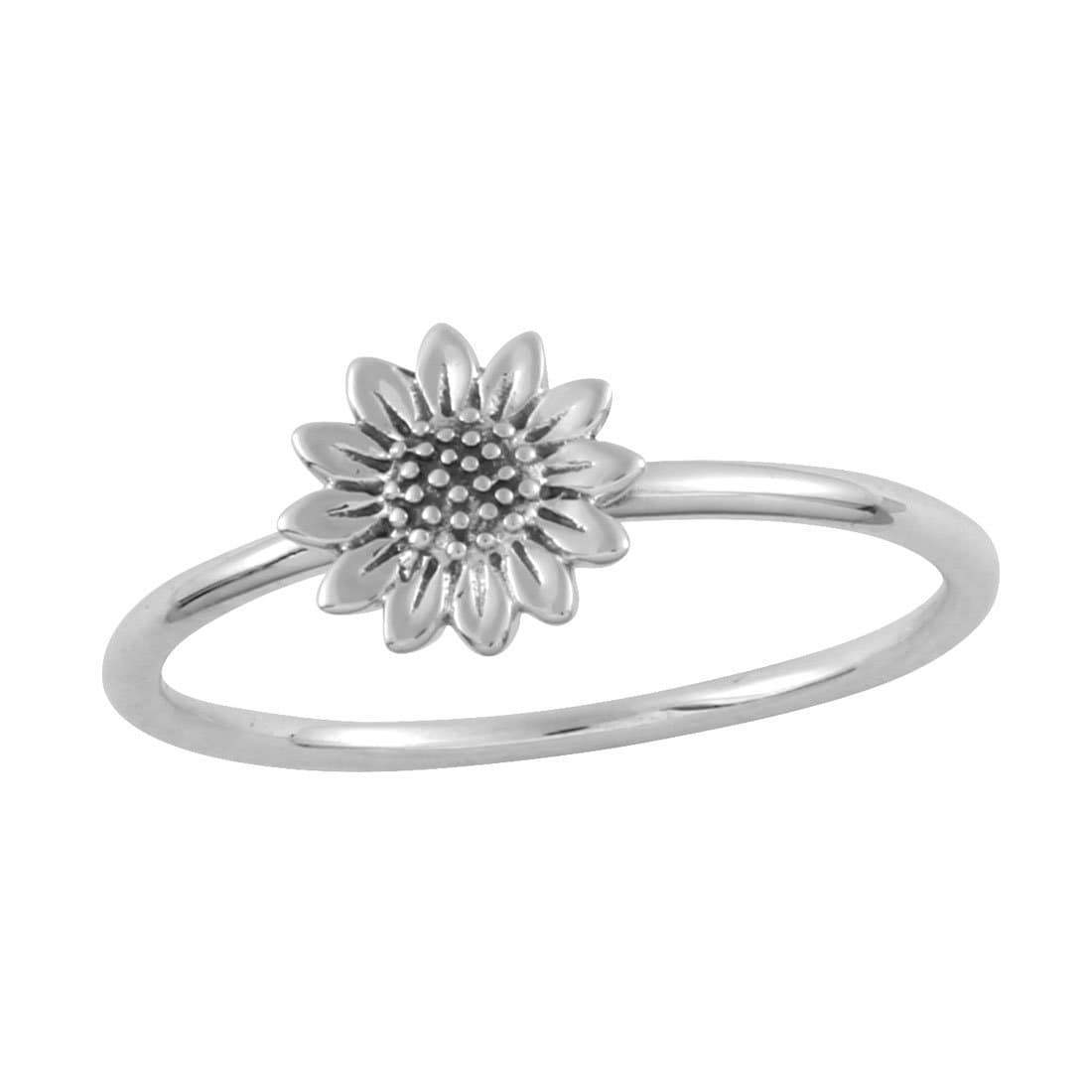 Dainty Ocean Ripple Ring - Midsummer Star