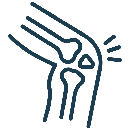 Weniger Schmerzen Symbol