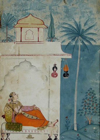 Indian Miniature Paintings Mughal Rajput