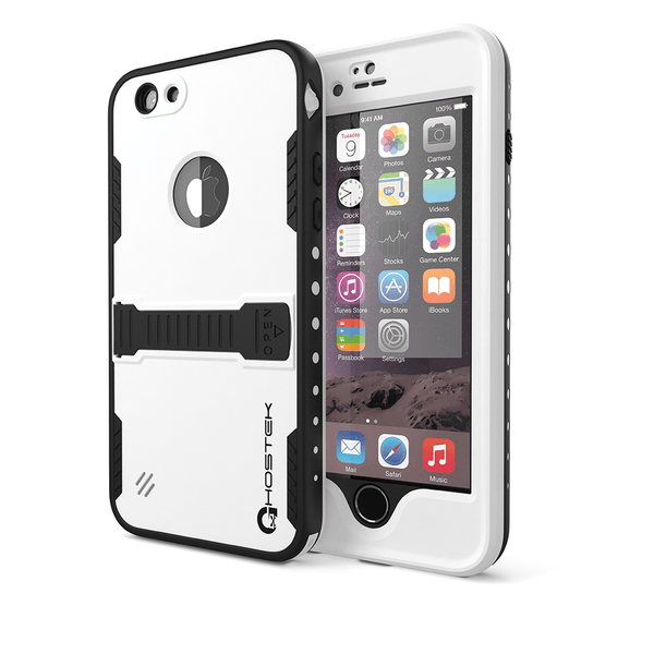 Ghostek Atomic White Apple iPhone 6 Plus Waterproof Case