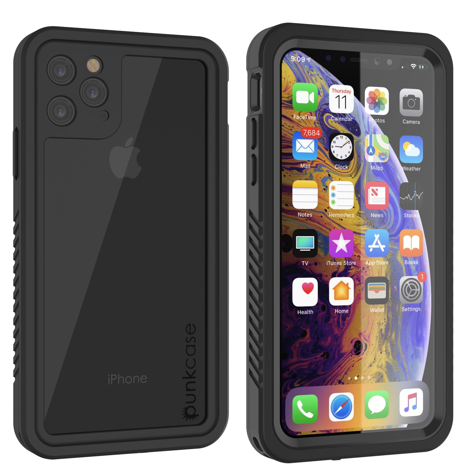 iPhone 11 Pro Max Waterproof Case, Punkcase [Extreme Series] Armor Cov ...