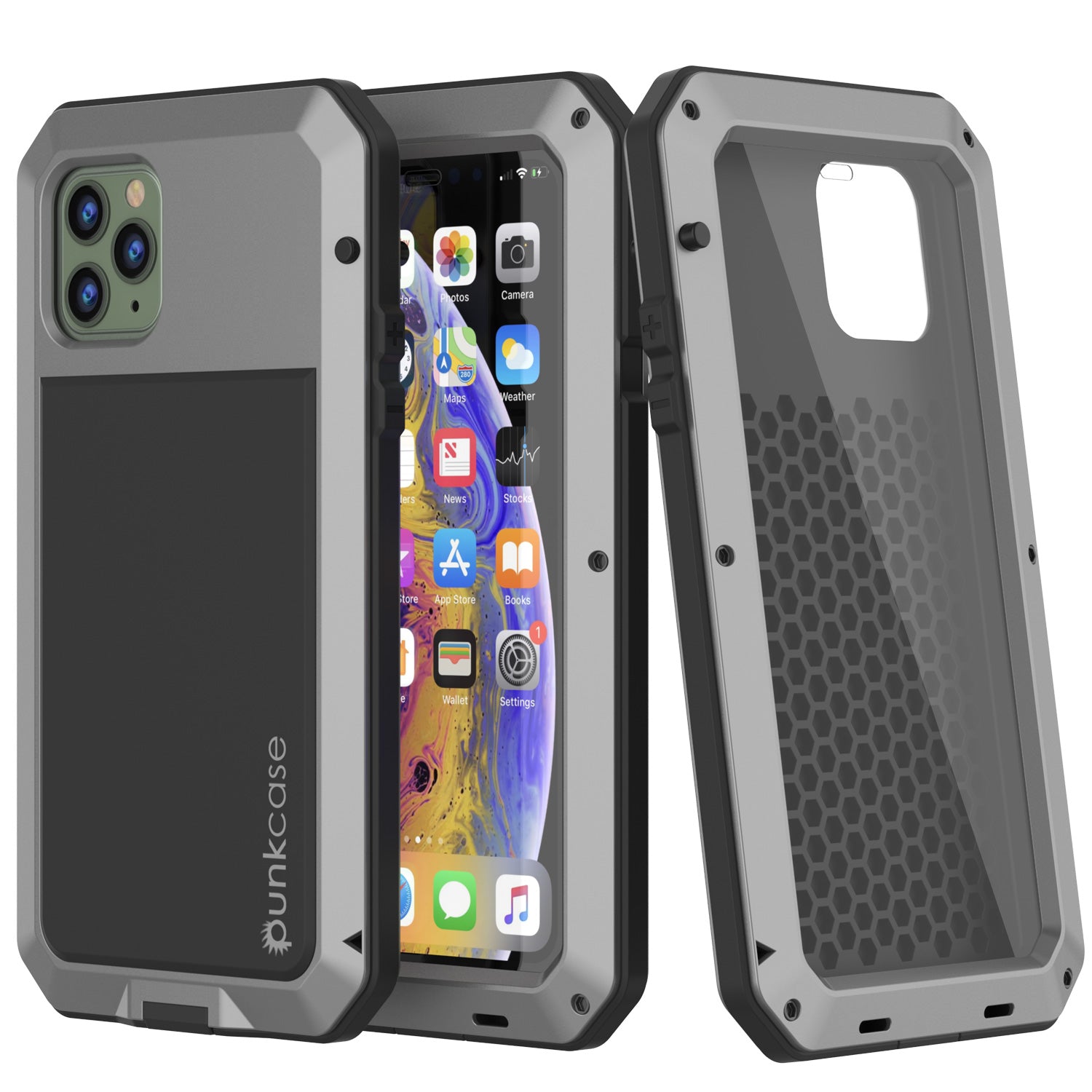iPhone 11 Pro Max Metal Case, Heavy Duty Military Grade Armor Cover [s