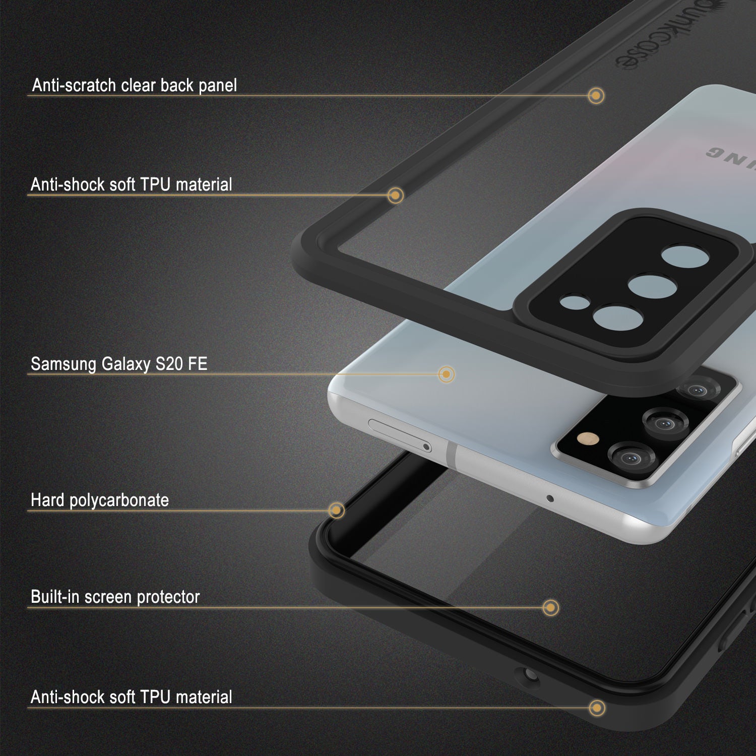 Galaxy S Fe Water Shockproof Extreme Series With Screen Protector Punkcase