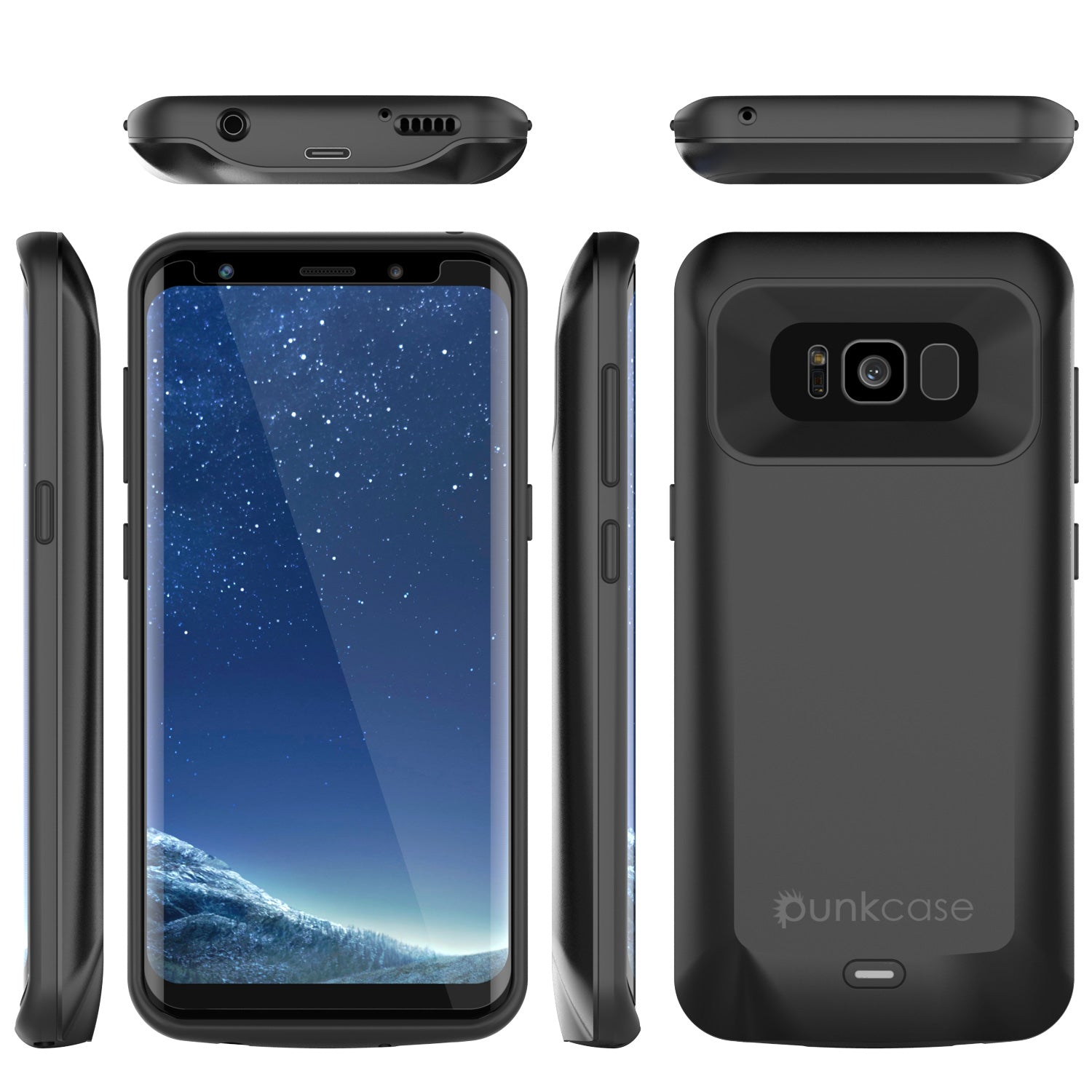 Galaxy S8 Battery 5000mAH Charger Case W/ Protec punkcase
